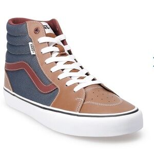 VANS Filmore Hi Top Brown VN0A5KXTBRO Size 10 Men's Brand New